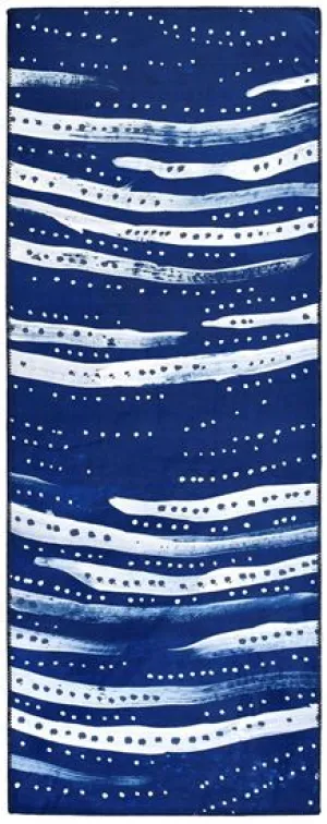 Amaganesette Blues Runner Rug - 21" x 54"