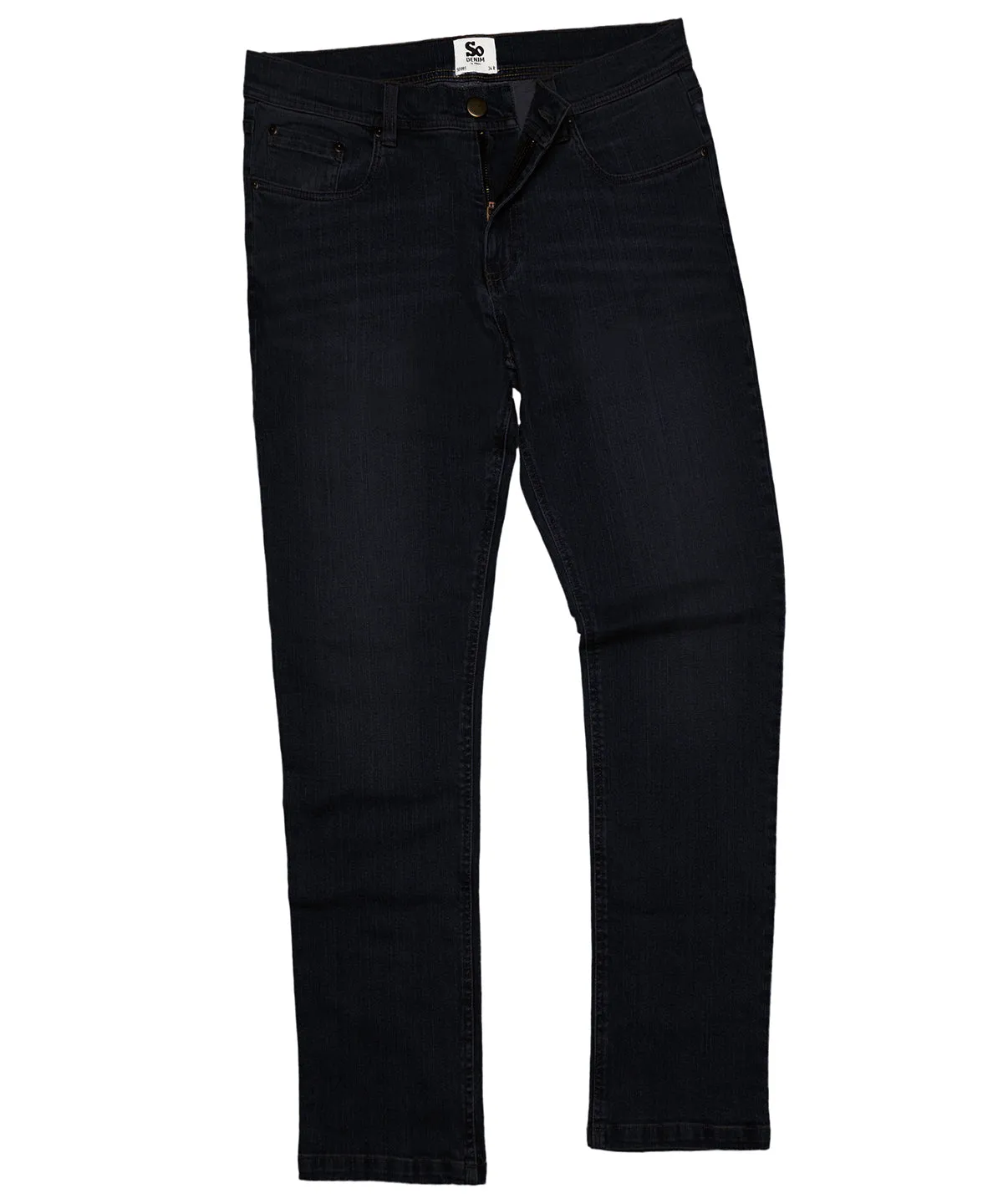 Black - Leo straight jeans