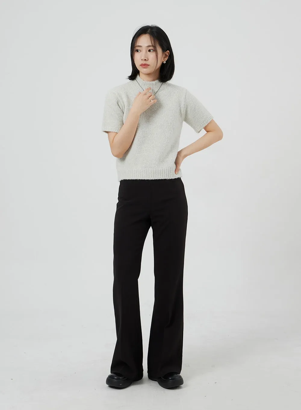 Bootcut Tailored Pants OF314