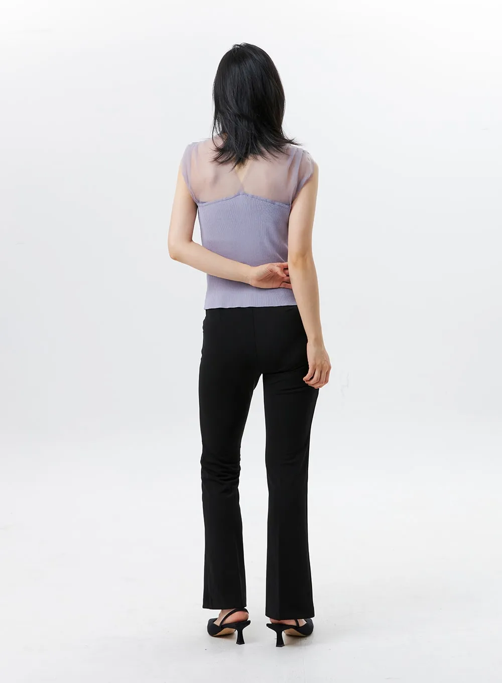 Bootcut Tailored Pants OL325