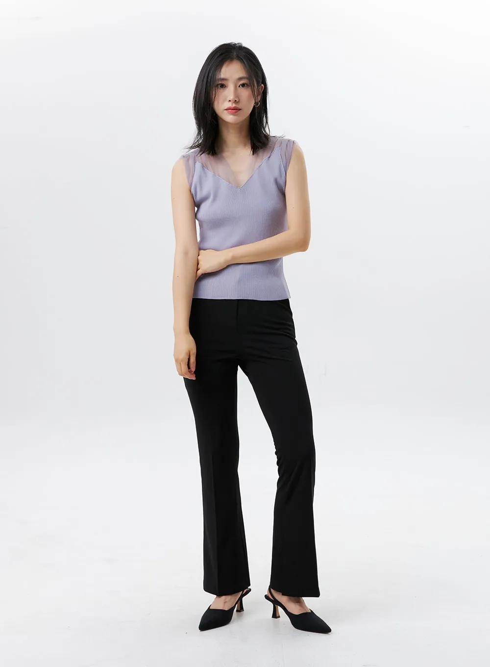 Bootcut Tailored Pants OL325