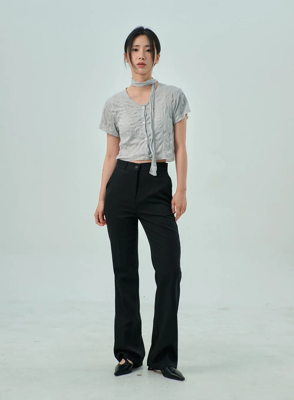 Bootcut Tailored Pants OY310