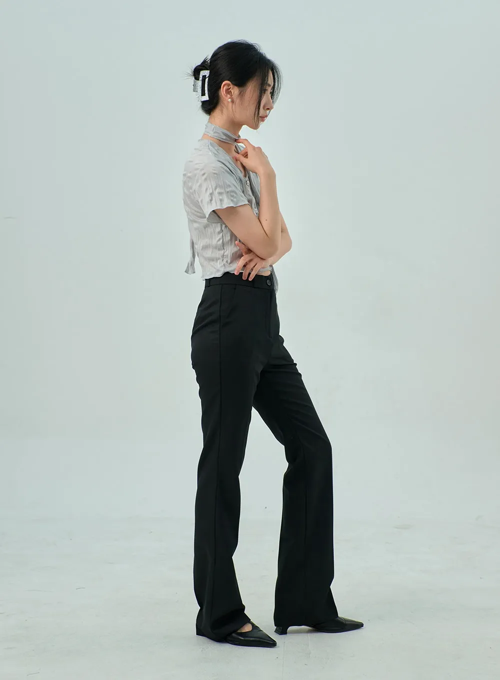 Bootcut Tailored Pants OY310