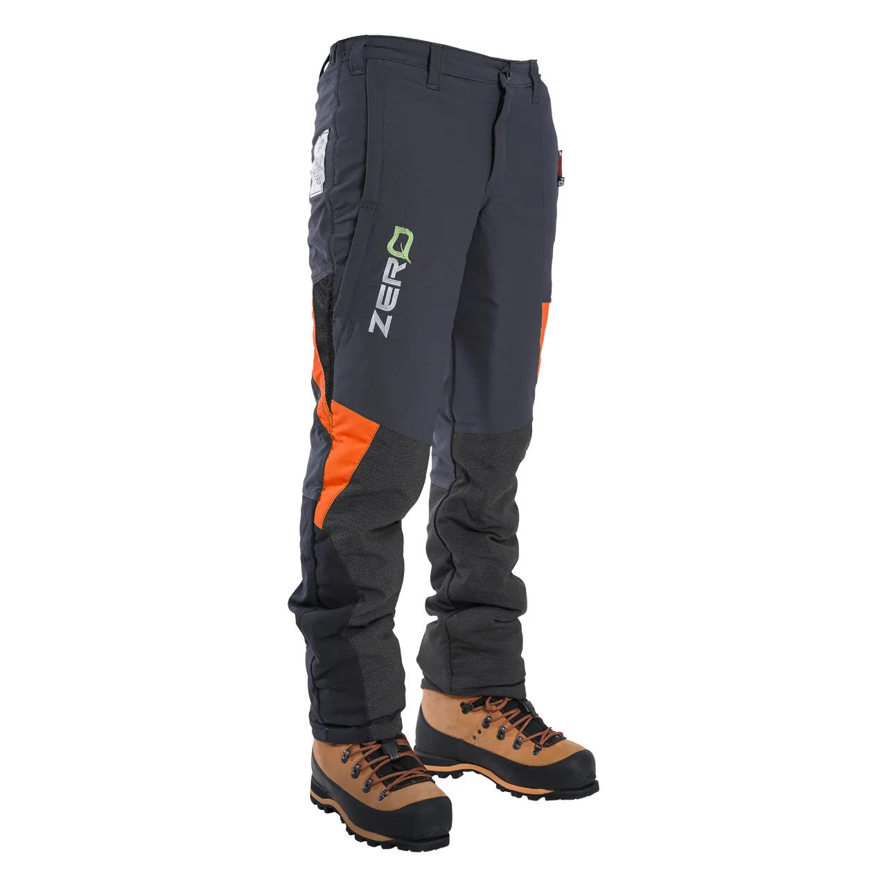 Clogger Zero Generation 2 Mens Chainsaw Trousers - Orange Flash