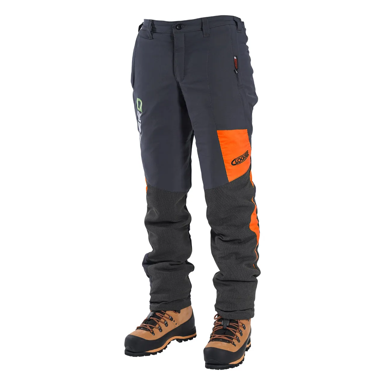 Clogger Zero Generation 2 Mens Chainsaw Trousers - Orange Flash