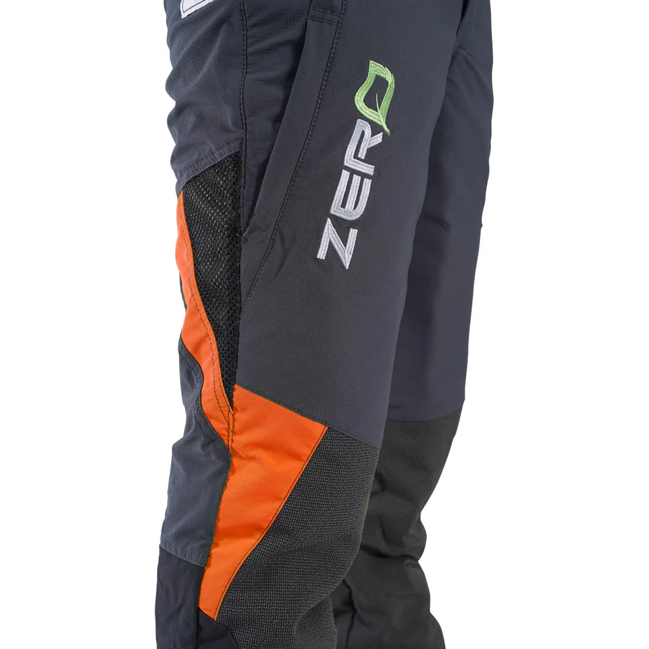 Clogger Zero Generation 2 Mens Chainsaw Trousers - Orange Flash