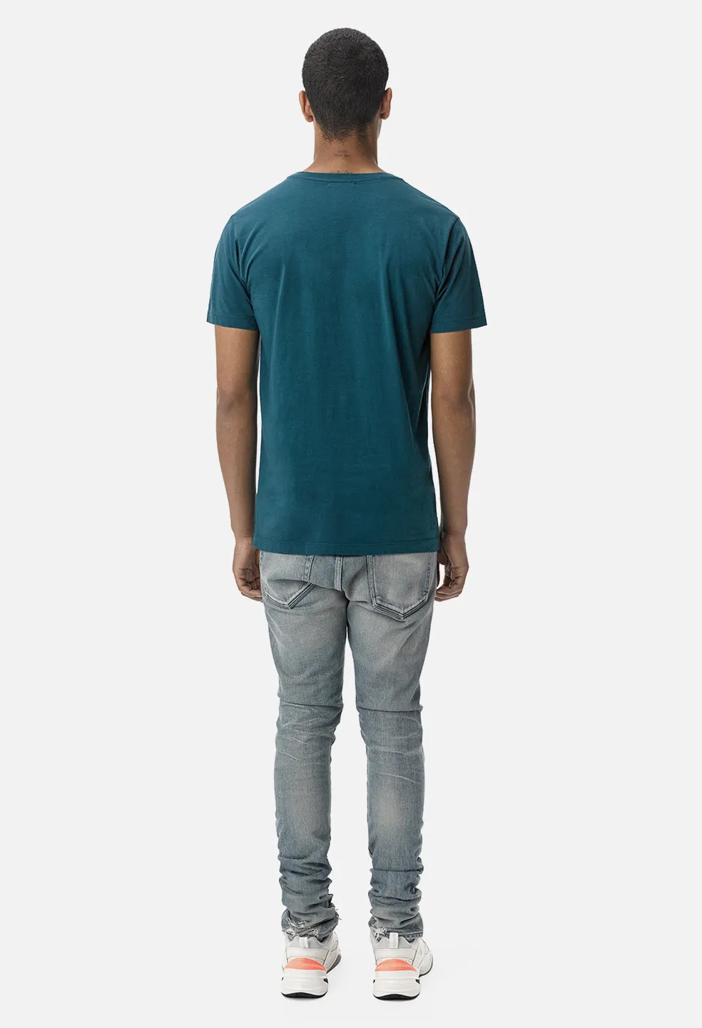 Cotton Classic Crew / Teal