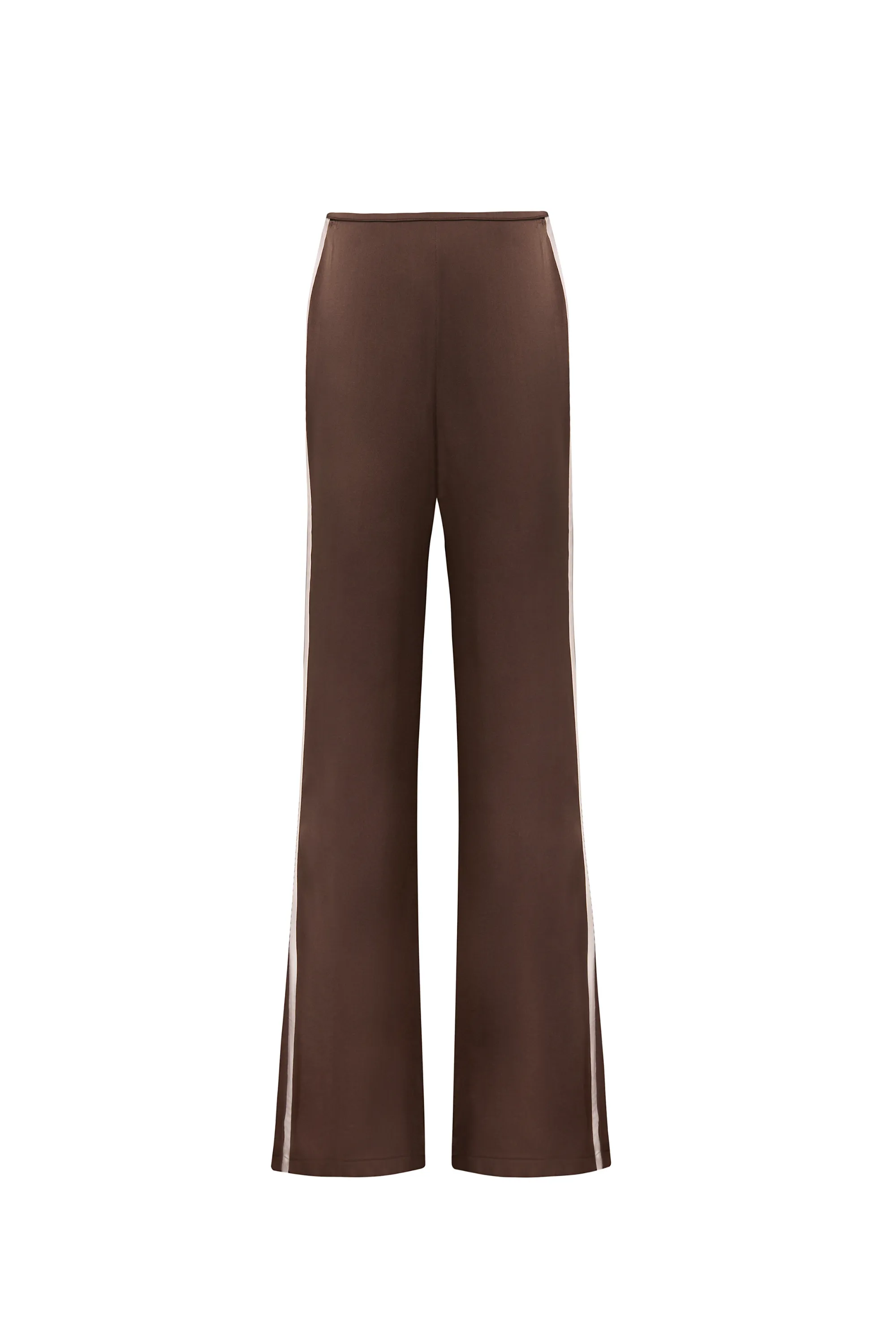 Cowboy Patchwork Silk Flared Pants