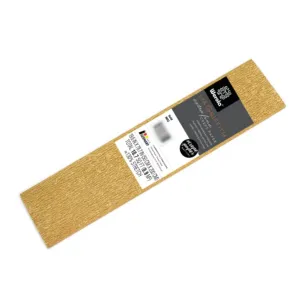 Crepe Paper Extra Fine 50cm x 200cm Metallic Gold