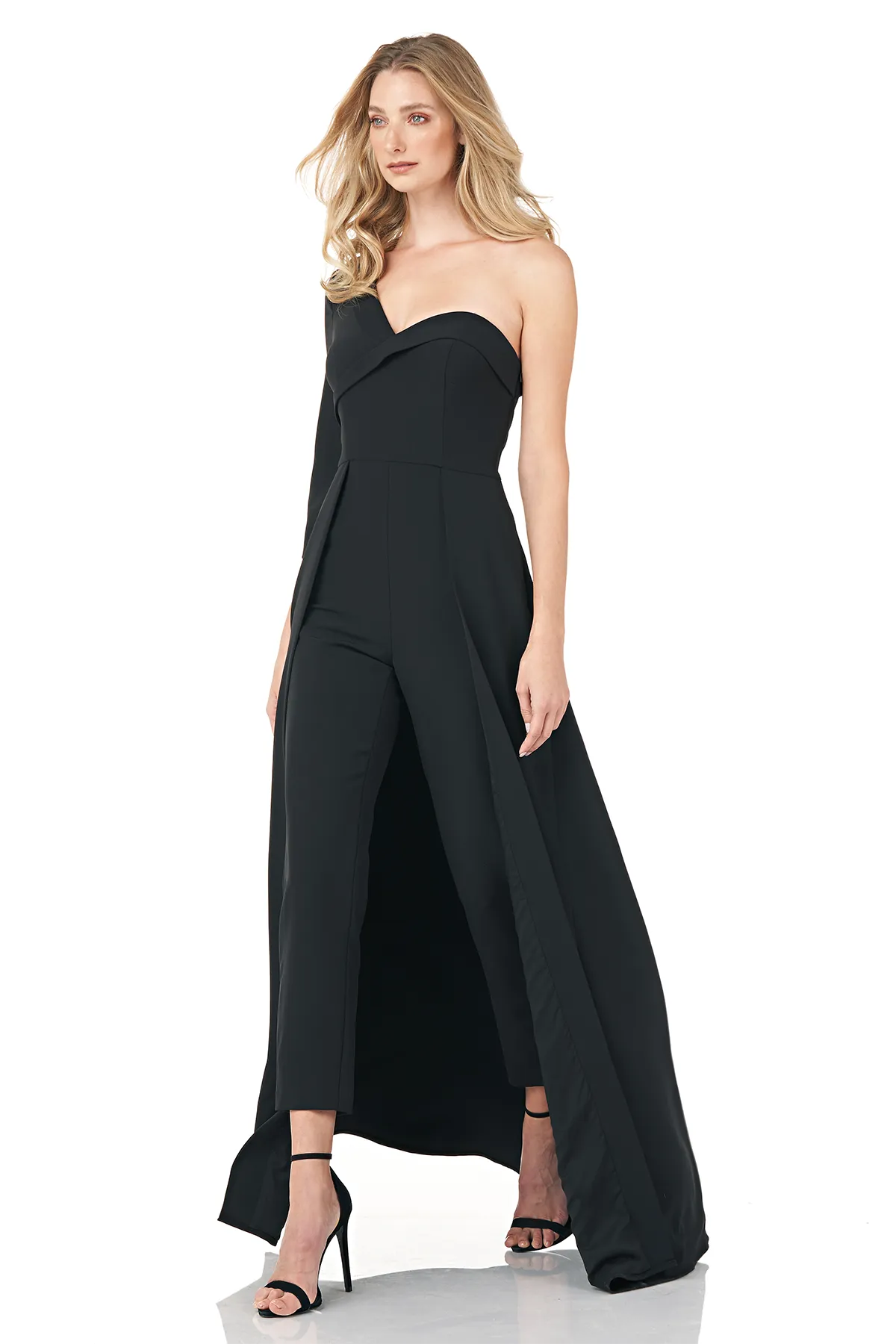 Crepe Walk Thru Jumpsuit