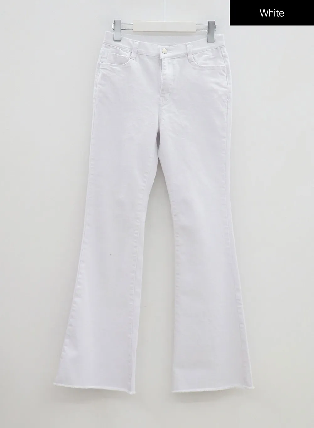 Cutting Hem Bootcut Pants BM304