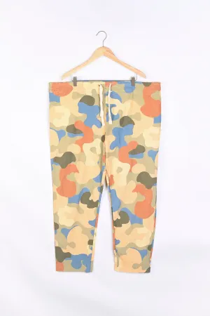 DANNEMARK PANT - PRINT - KHAKI - OLIVE GREEN