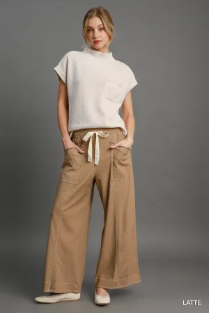 Day Trip Wide Leg Pull On Pants