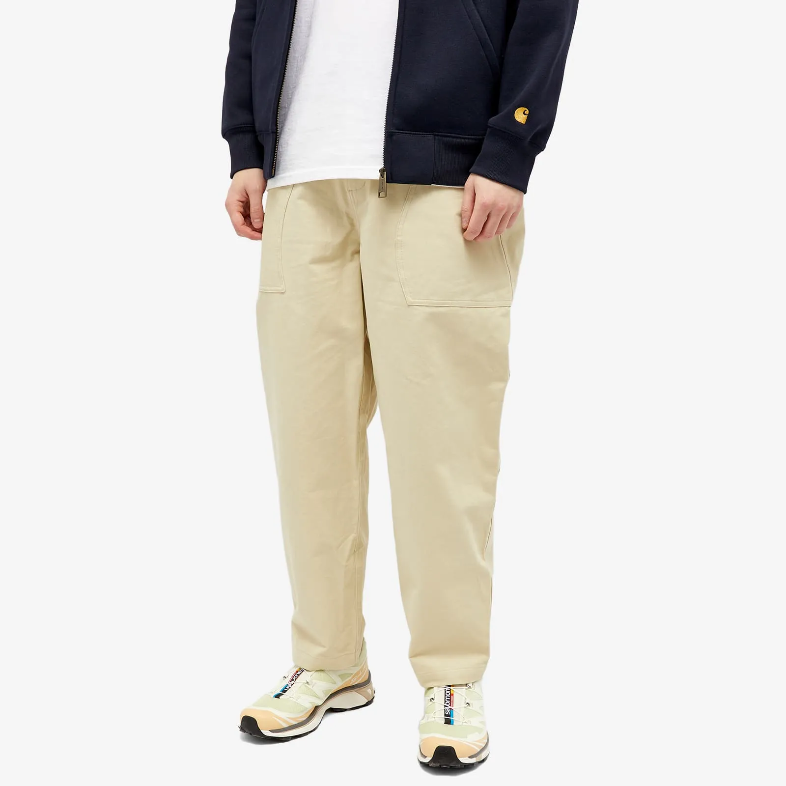 Dime Belted Twill Pant, Light Oak