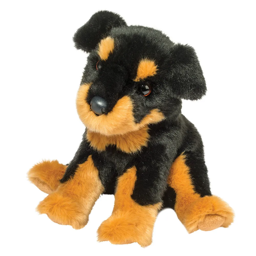 Douglas Floppy Dogs Rocky Rottweiler 12"