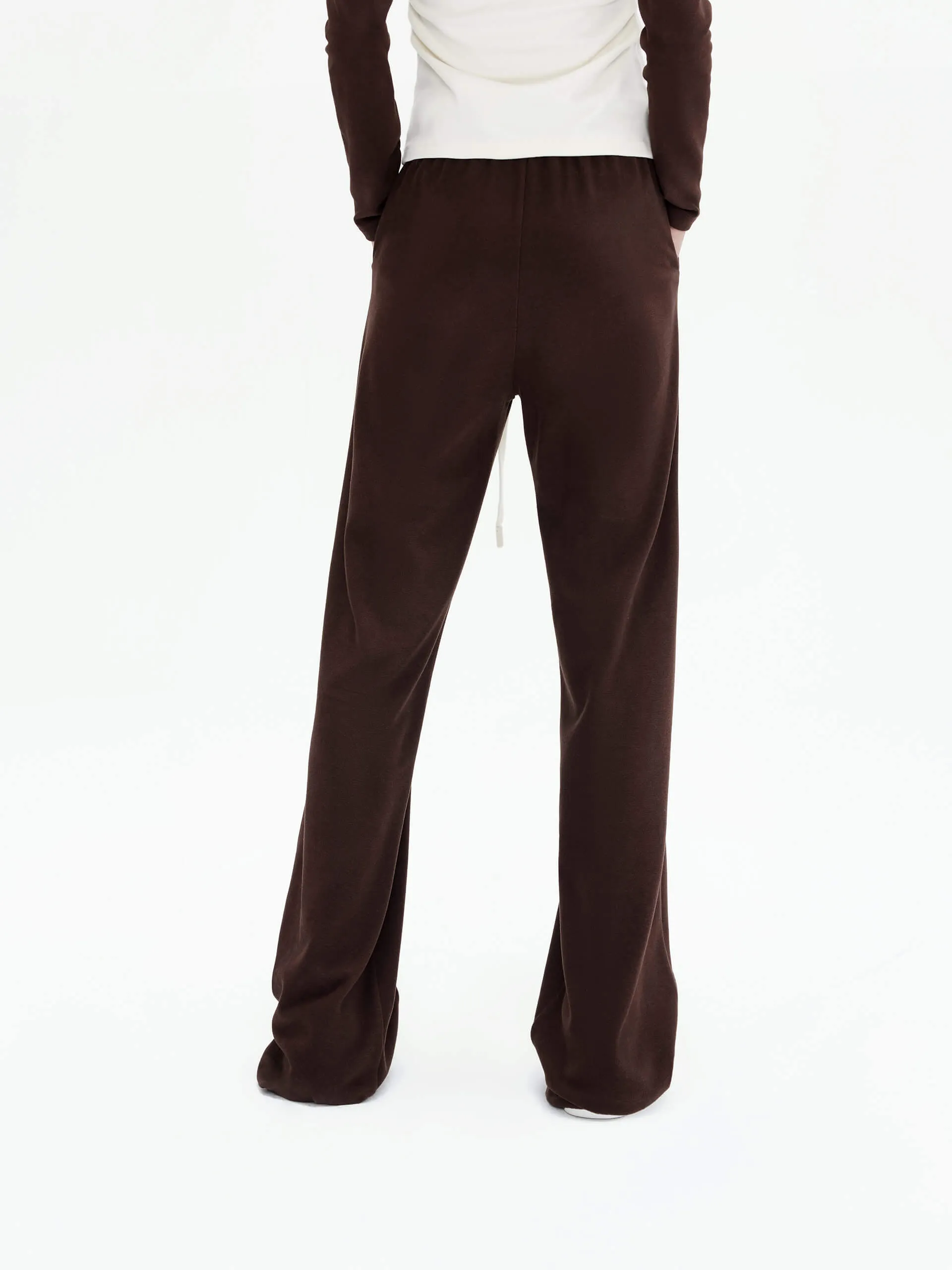 Drawstring Straight Leg Trousers