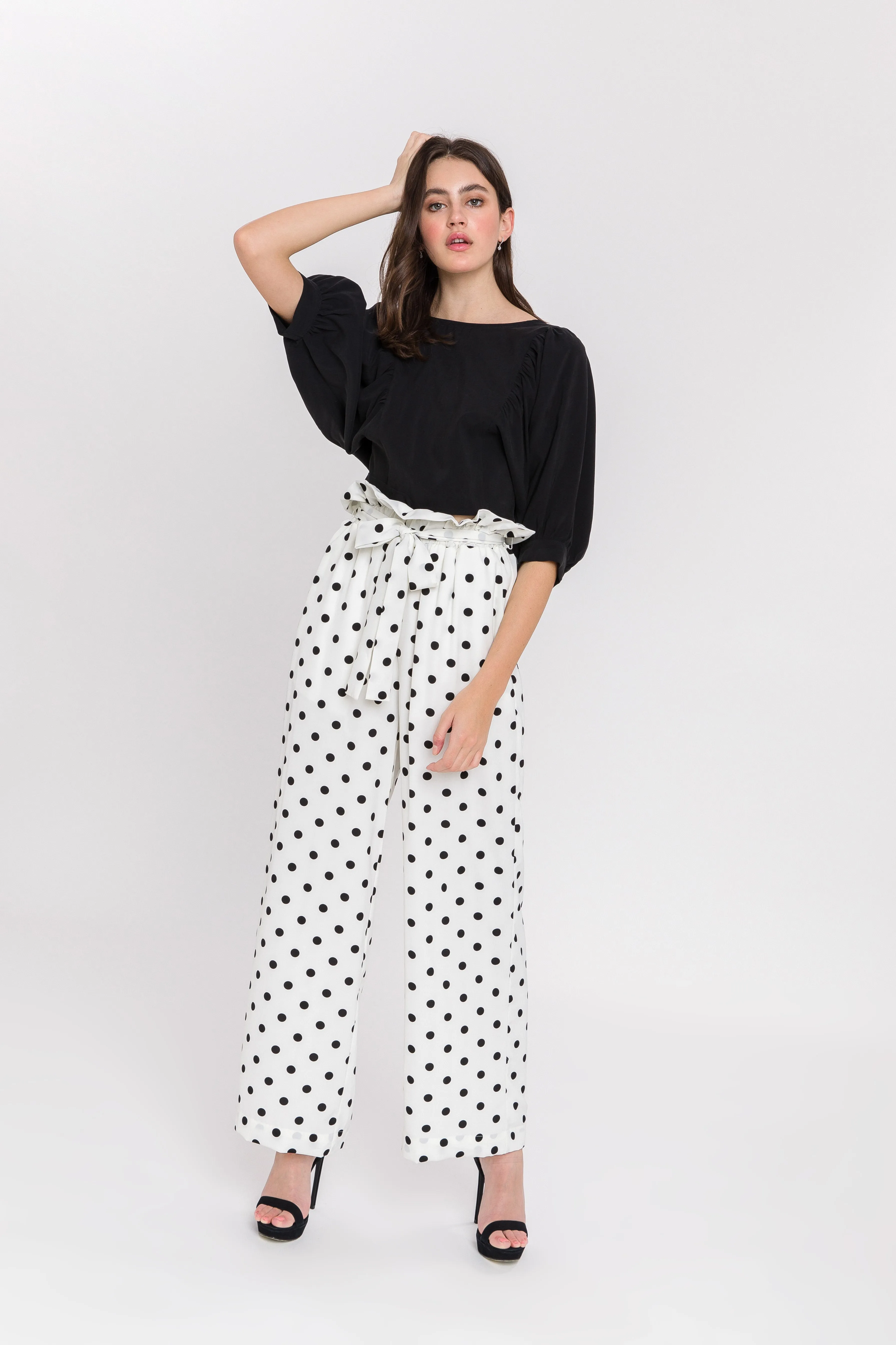 English Factory - Polka Dot Wide Pants