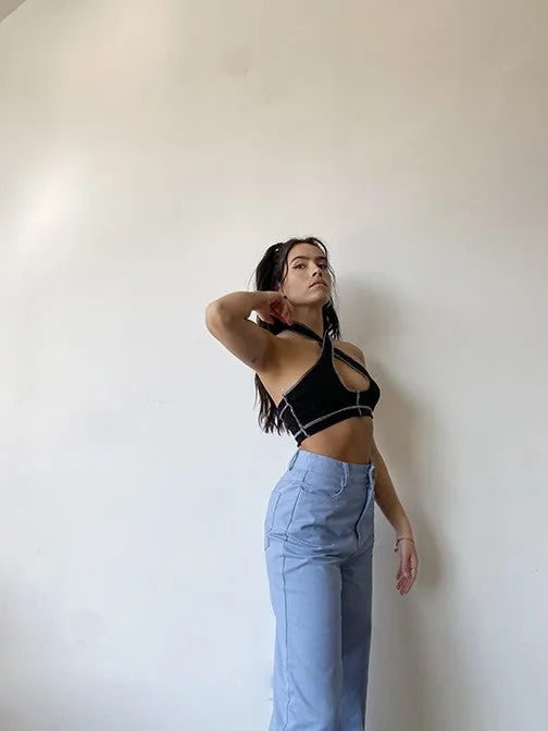 Exposed Seam Crop