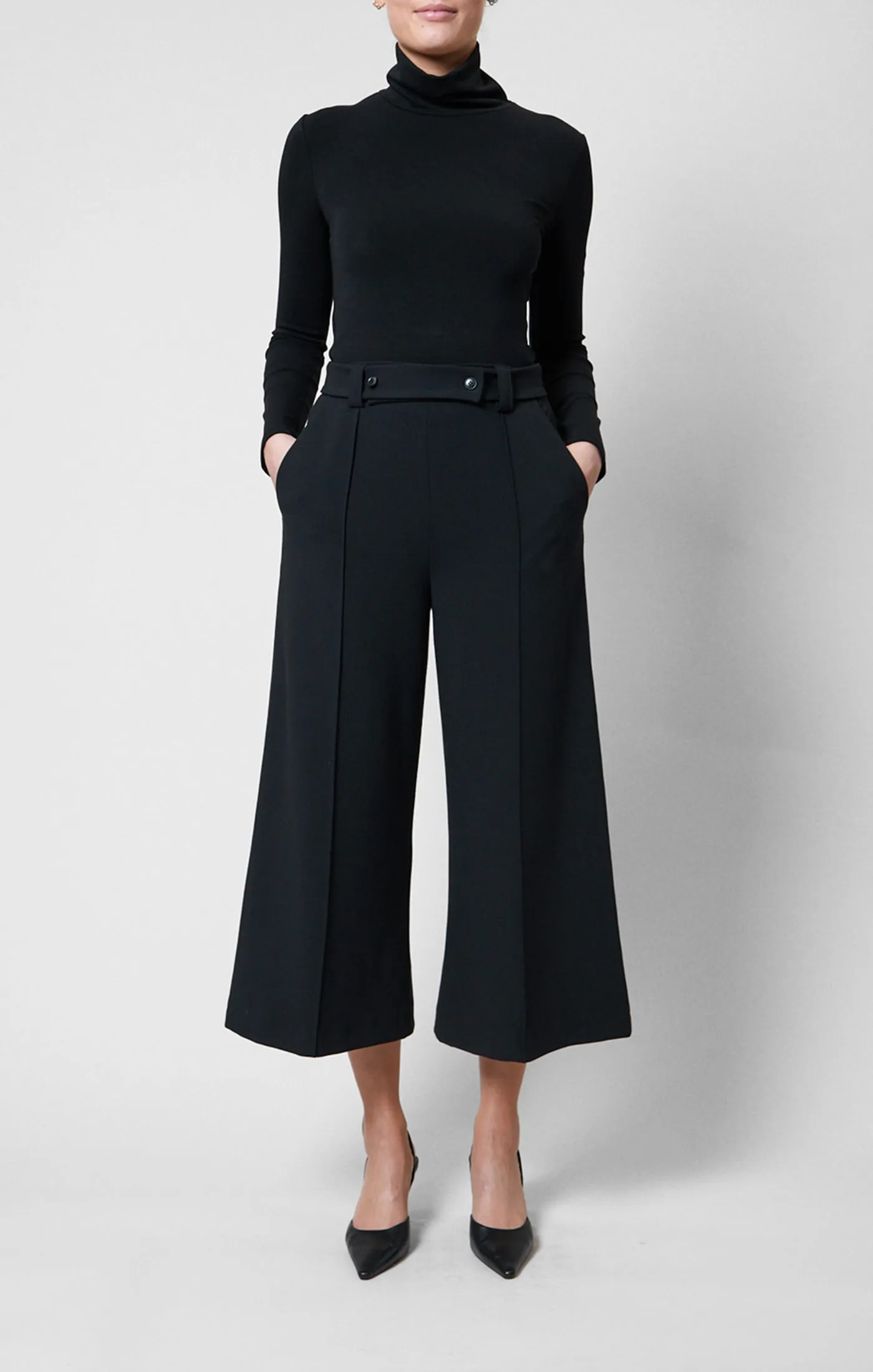 French Connection Whisper Culotte Trouser 74VAP