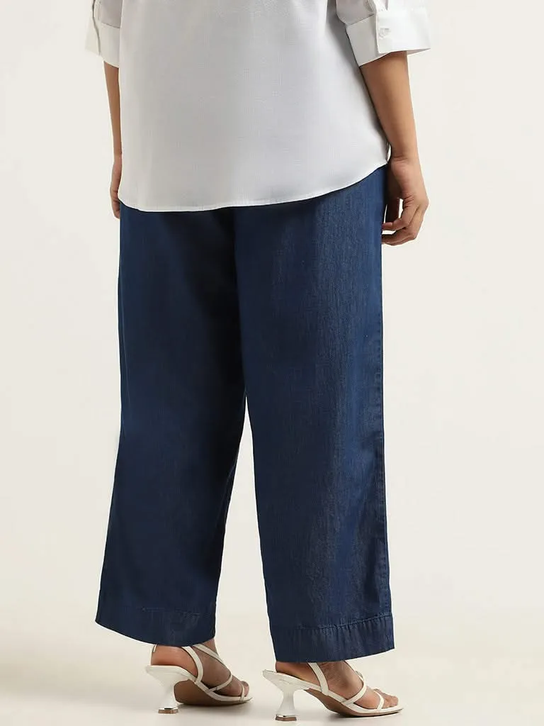 Gia Blue Denim Trousers