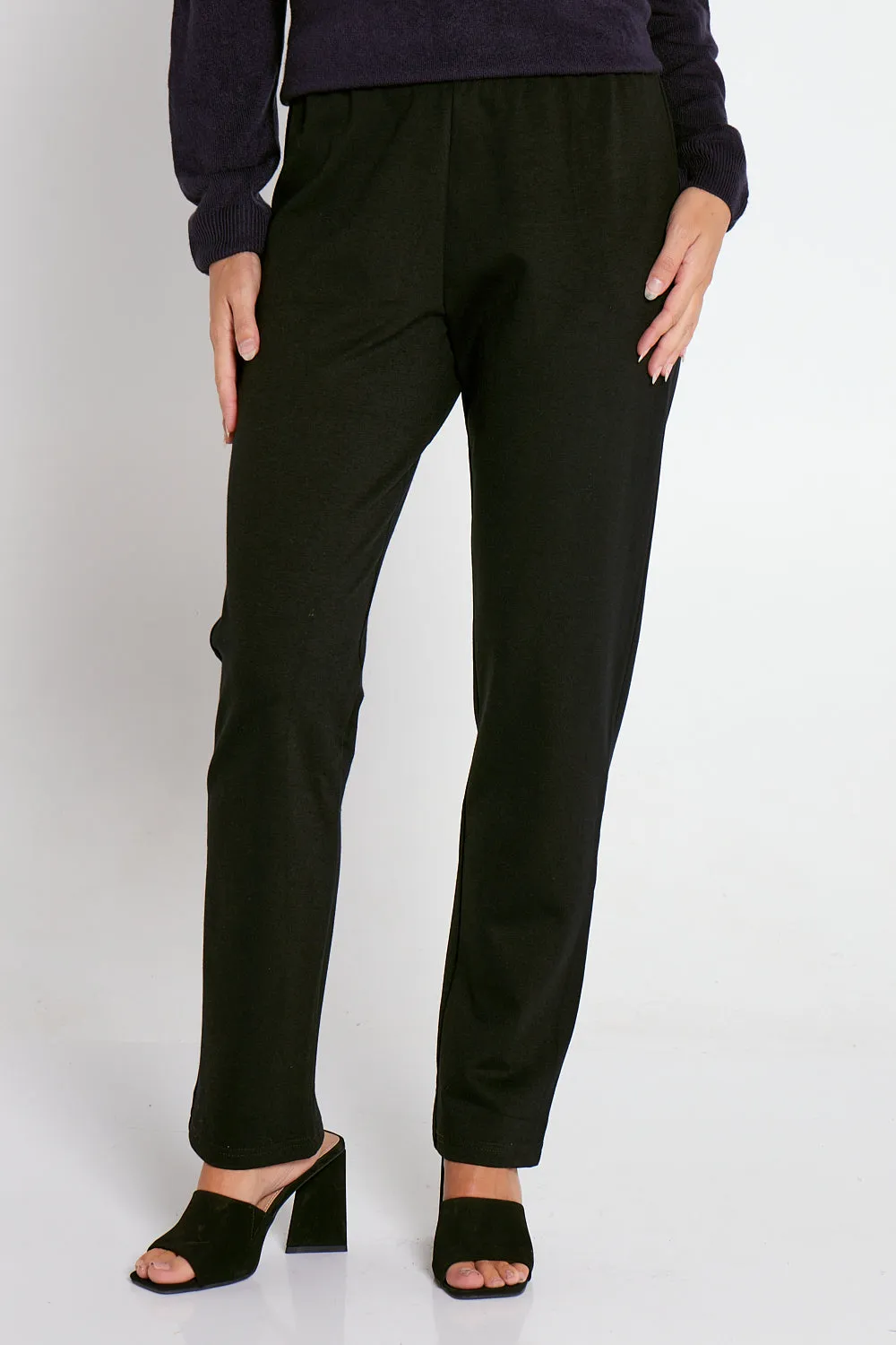 Gianna Ponte Pants - Black