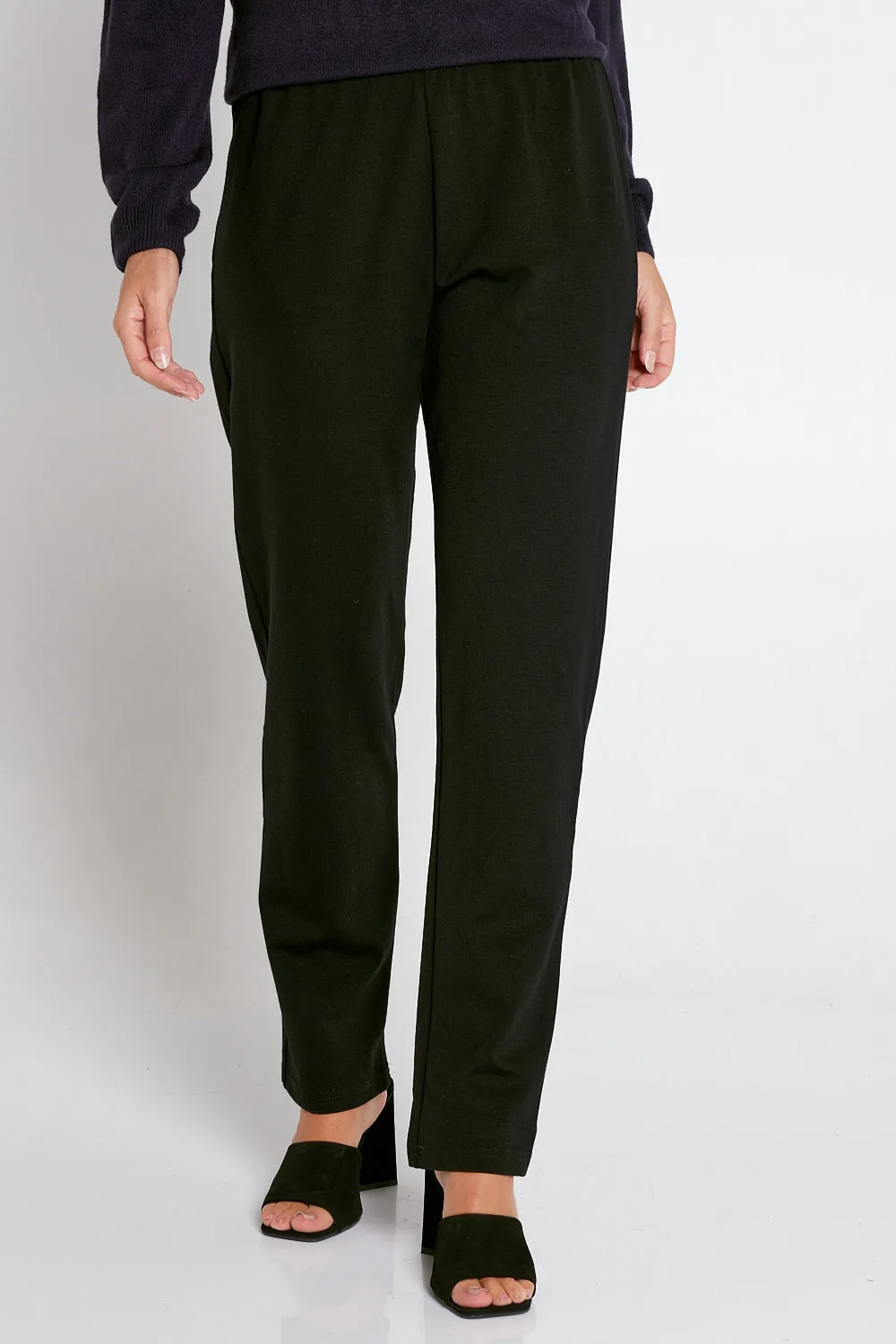 Gianna Ponte Pants - Black