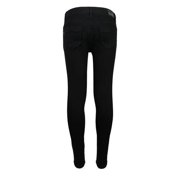 GIRLS BLACK SKINNY DENIM