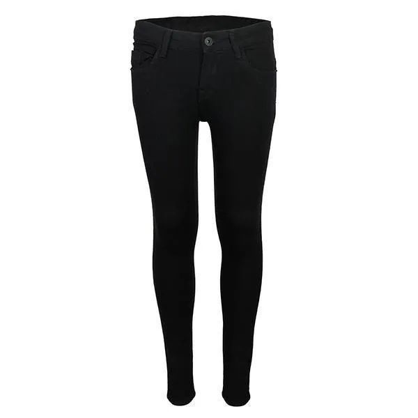 GIRLS BLACK SKINNY DENIM