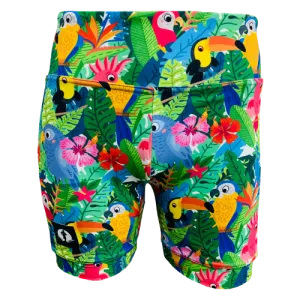 High Waist Funky Pants - Fowl Play