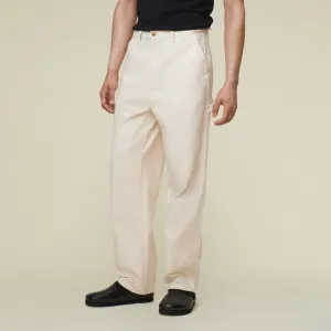 Ivy Pant Carpenter Ecru - Relaxed Fit