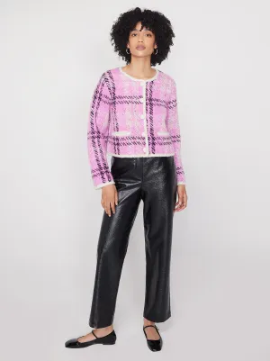 Janice Black Vinyl Trousers