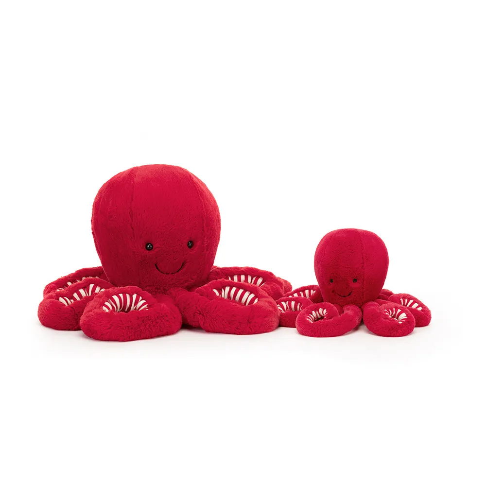 Jellycat Cranberry Octopus Little