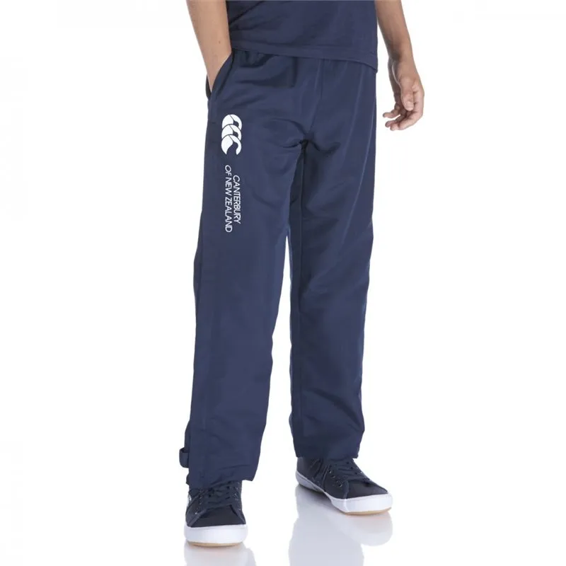 Junior Open Hem Stadium Pants - Navy