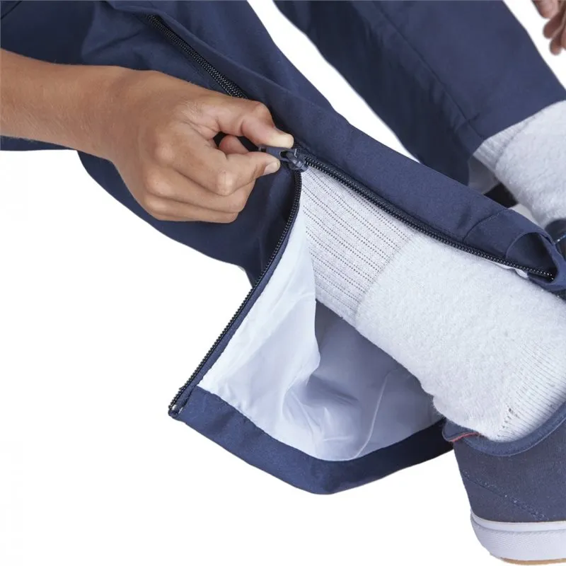 Junior Open Hem Stadium Pants - Navy