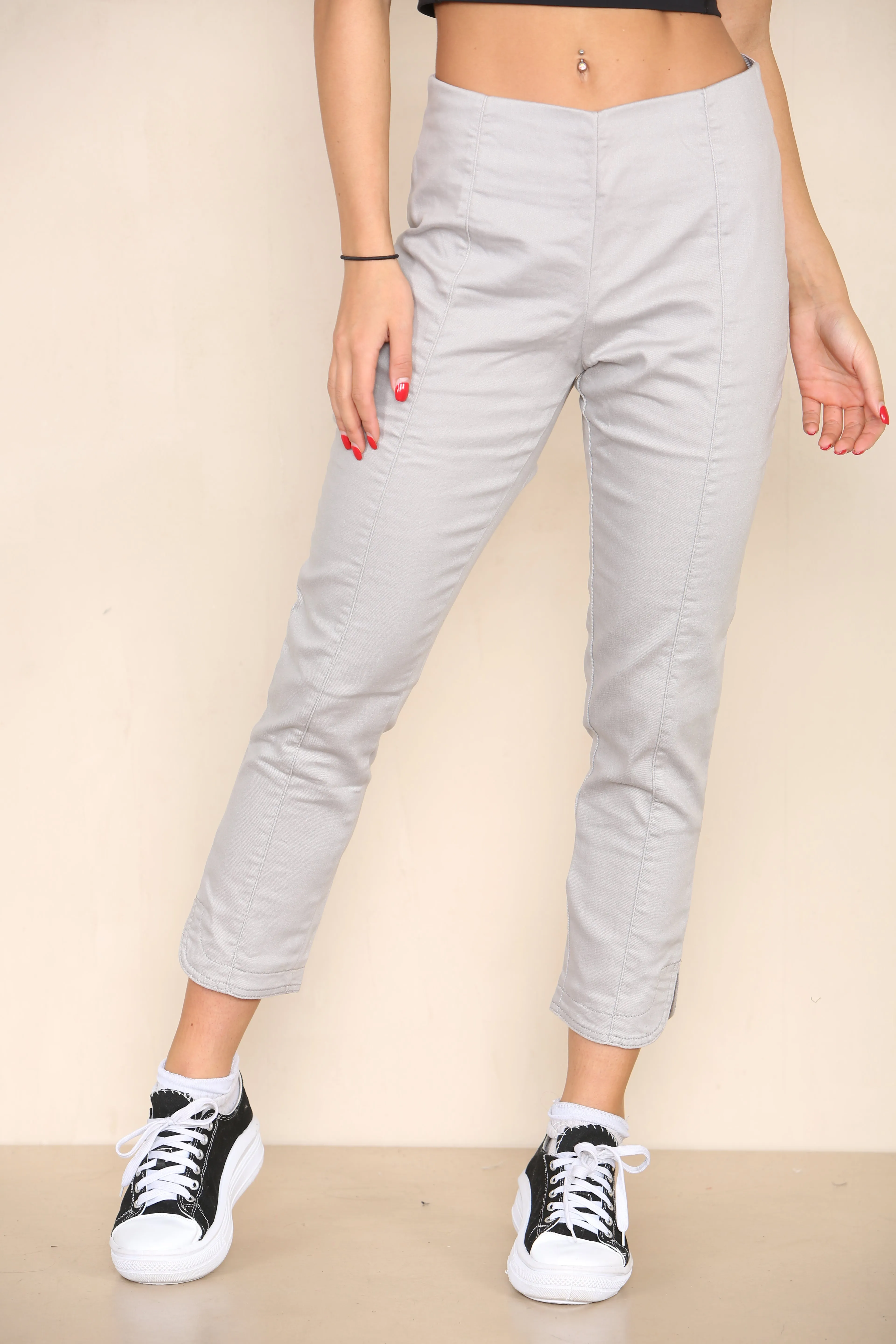 Ladies Cropped Trousers