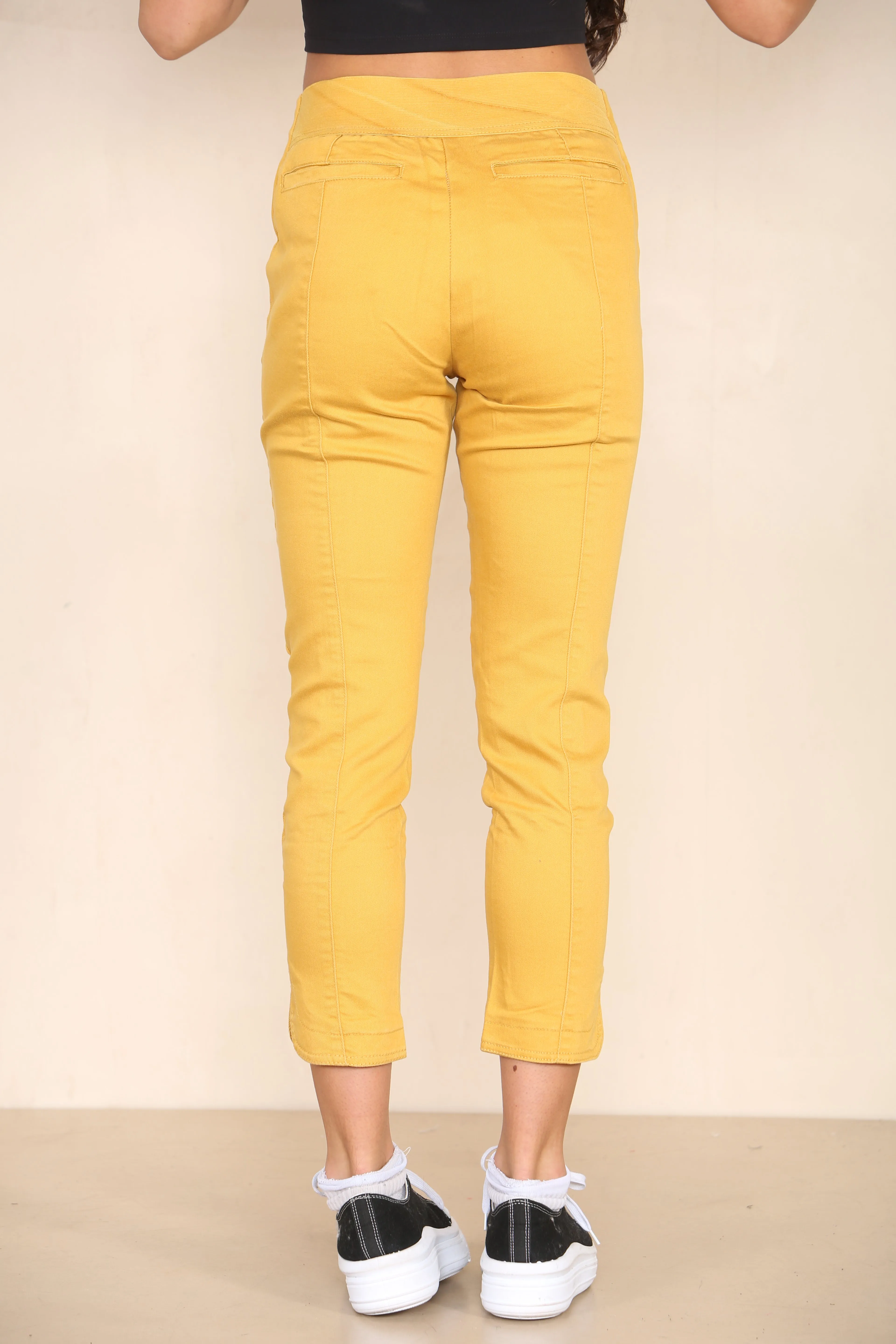 Ladies Cropped Trousers