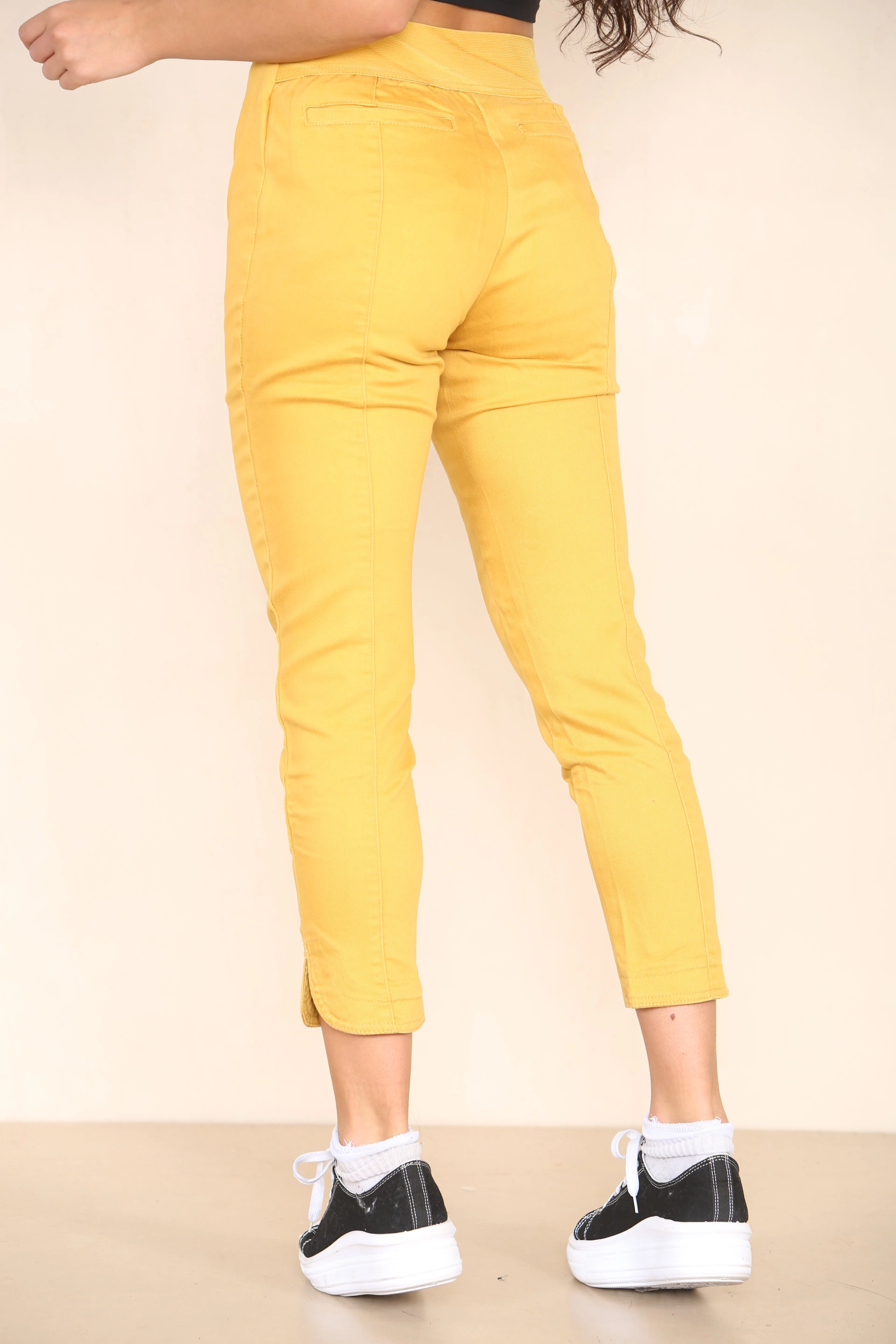 Ladies Cropped Trousers