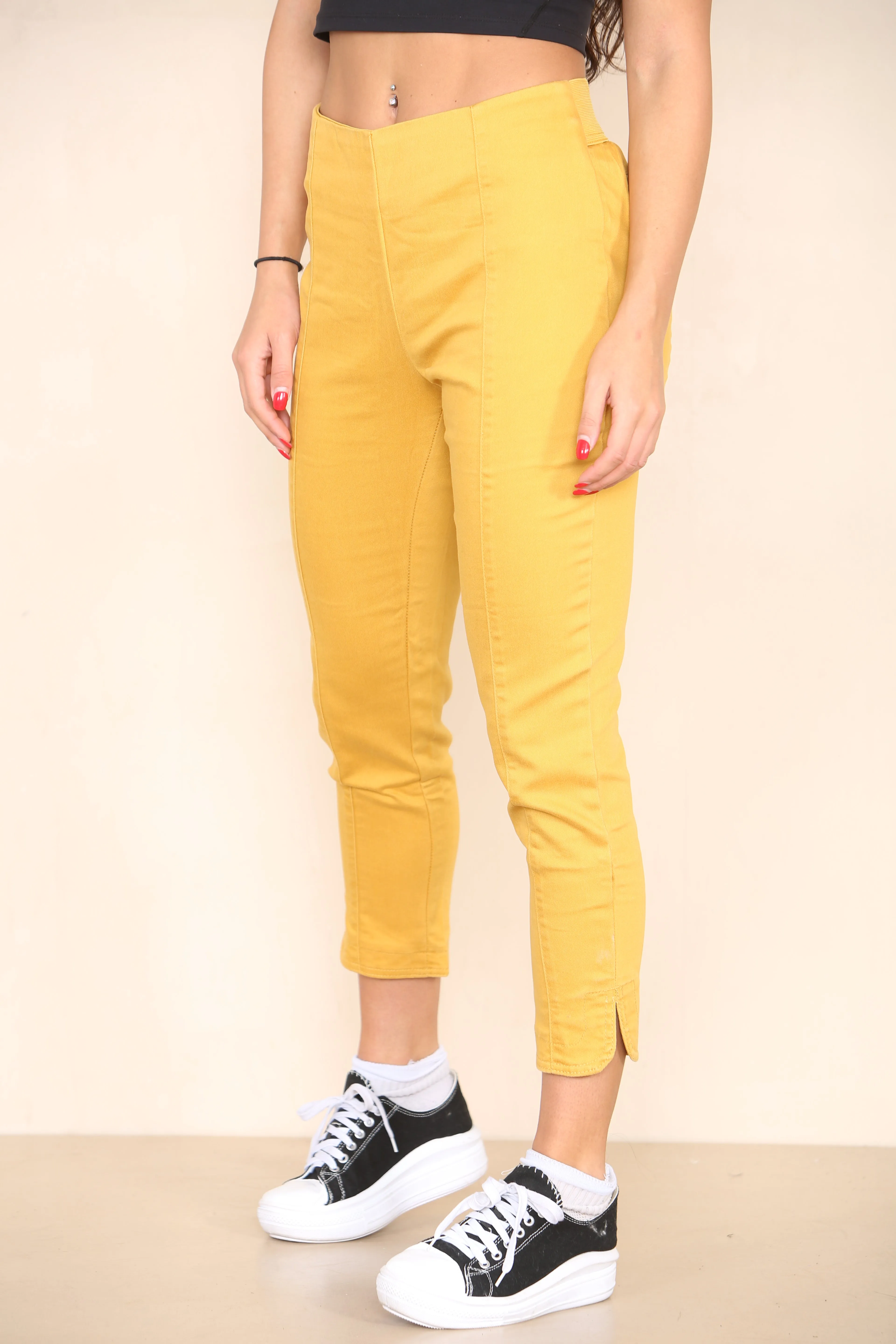 Ladies Cropped Trousers