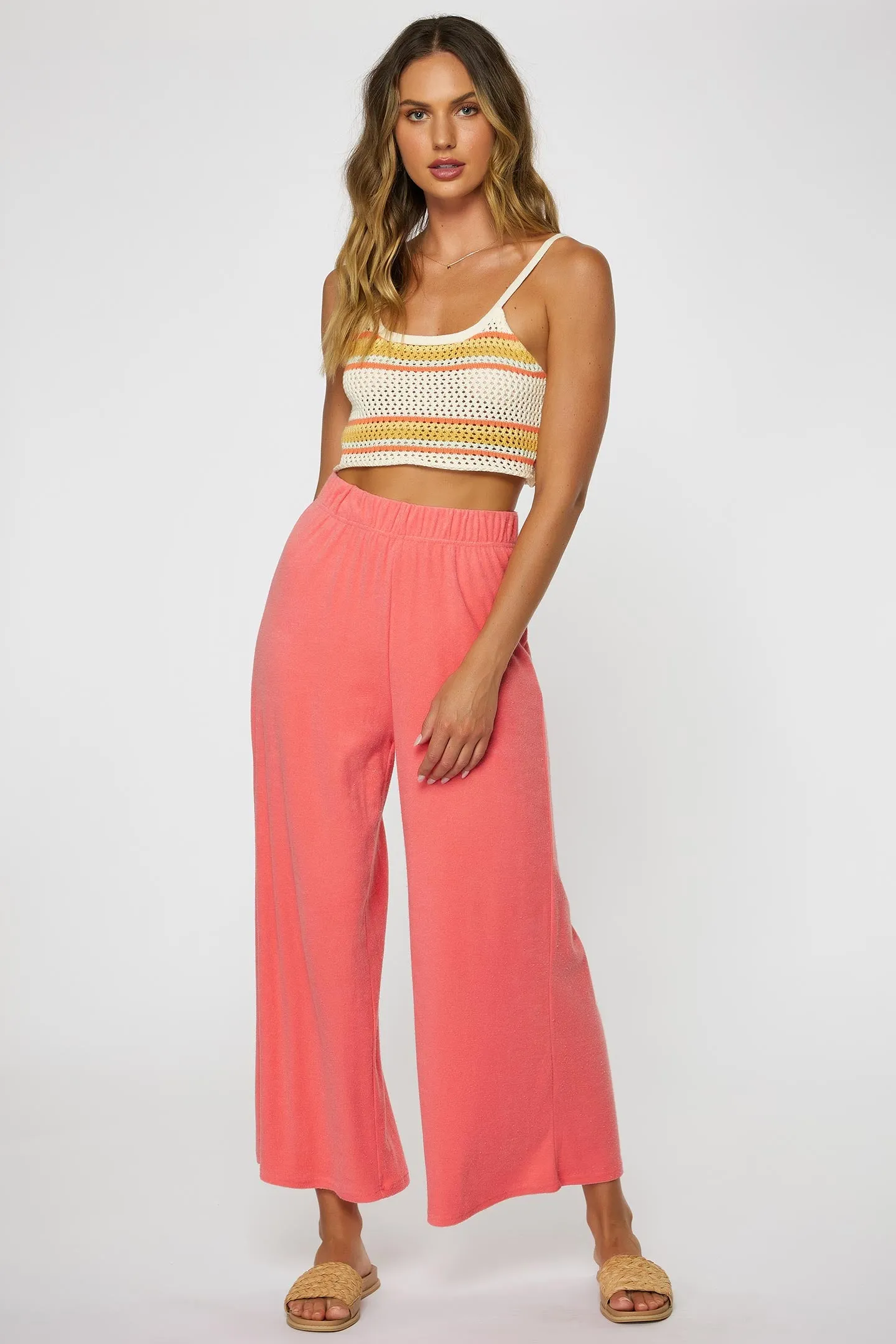 LADIES POOLSIDE TERRY PANTS