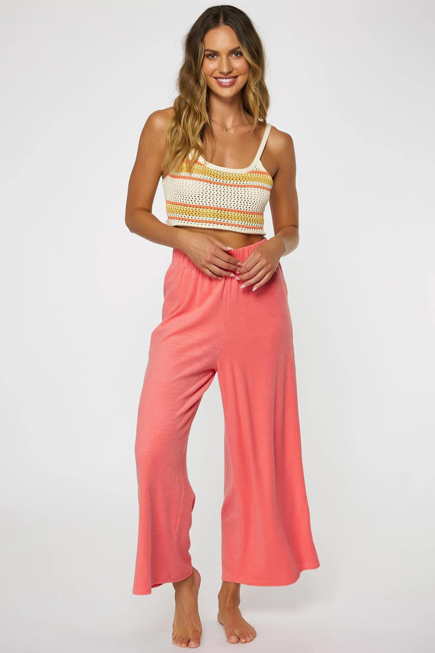 LADIES POOLSIDE TERRY PANTS