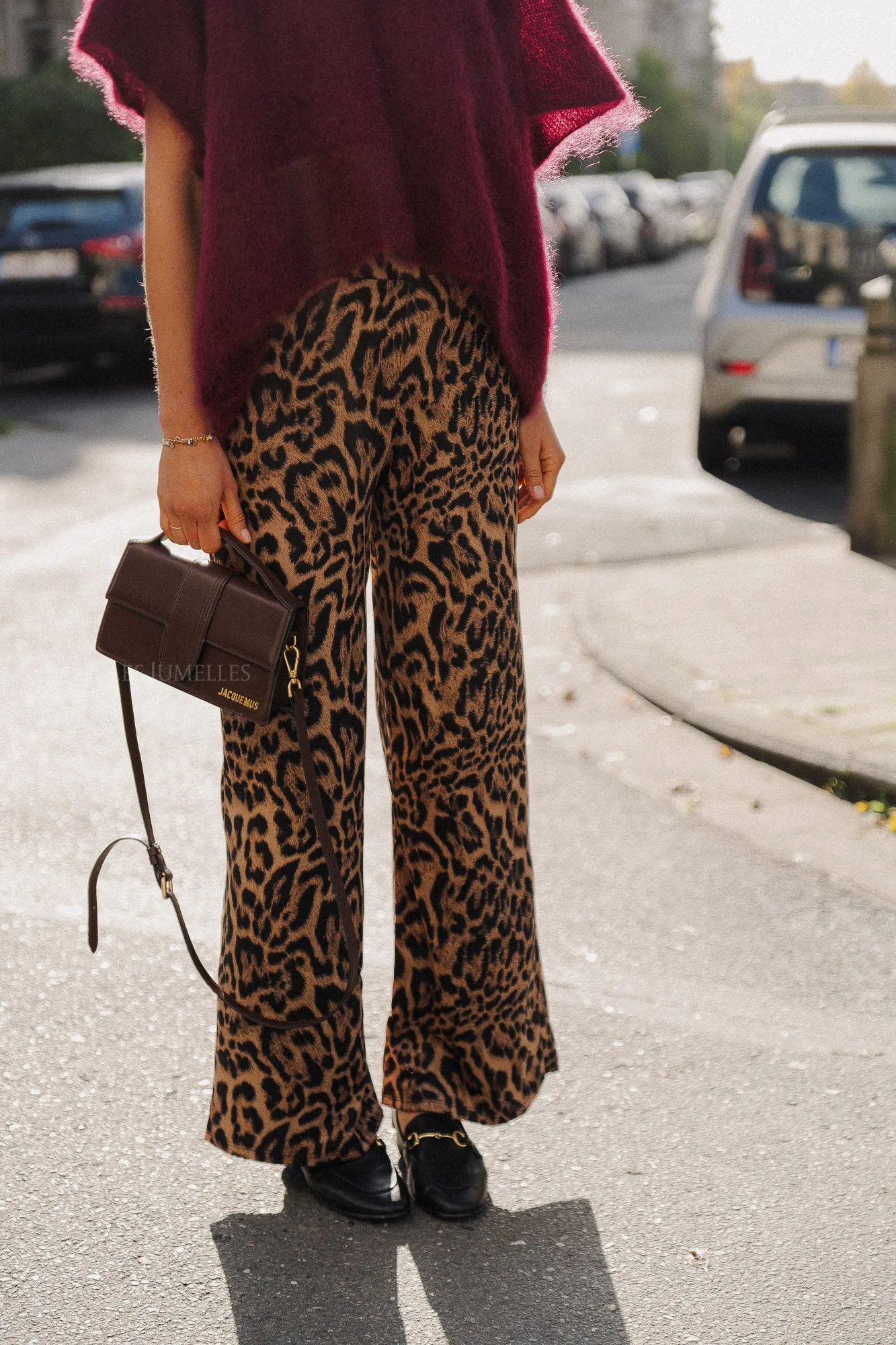 Leah trousers leopard