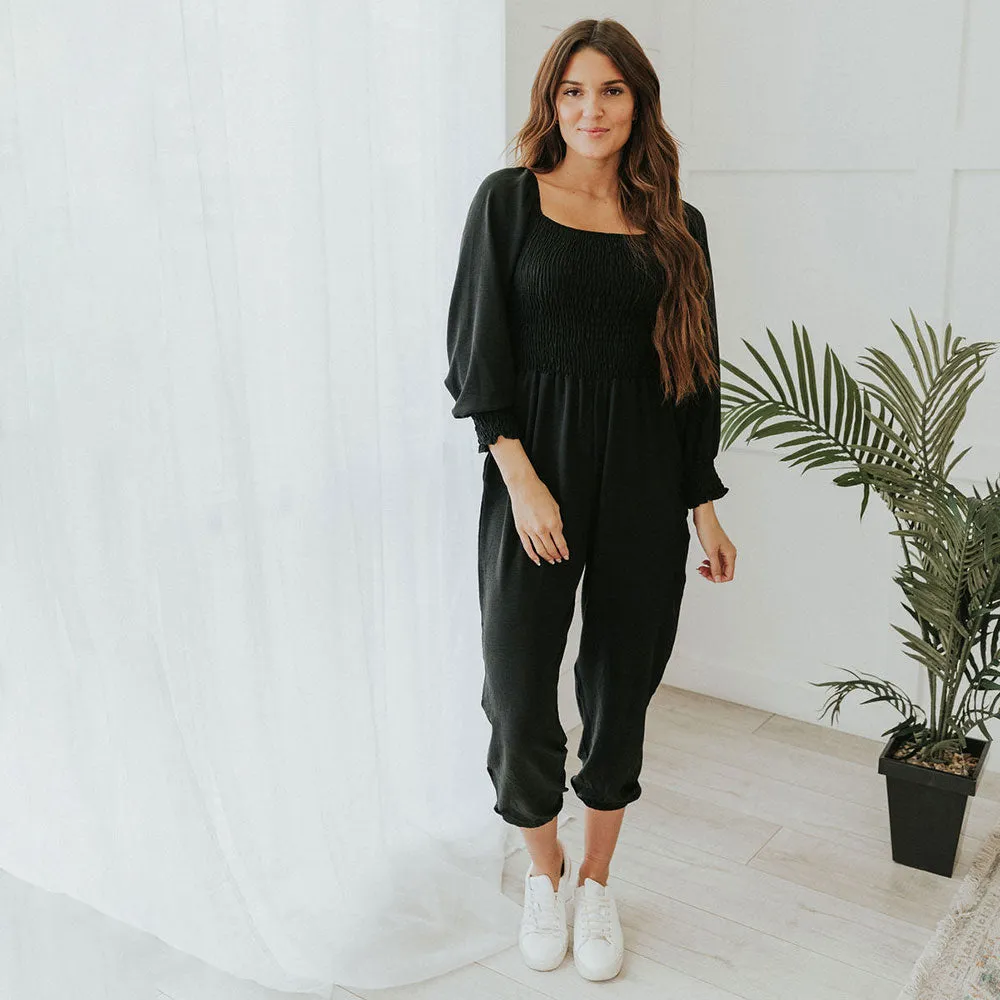 Luna Jumpsuit (Black)