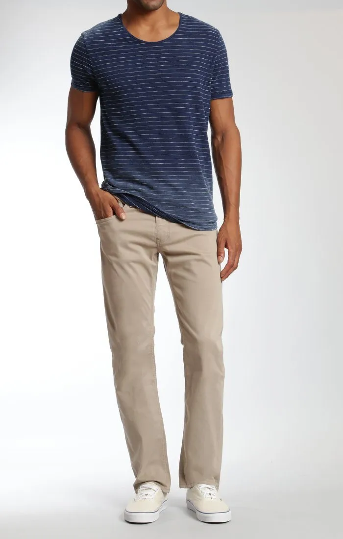 MATT RELAXED STRAIGHT LEG IN BEIGE TWILL