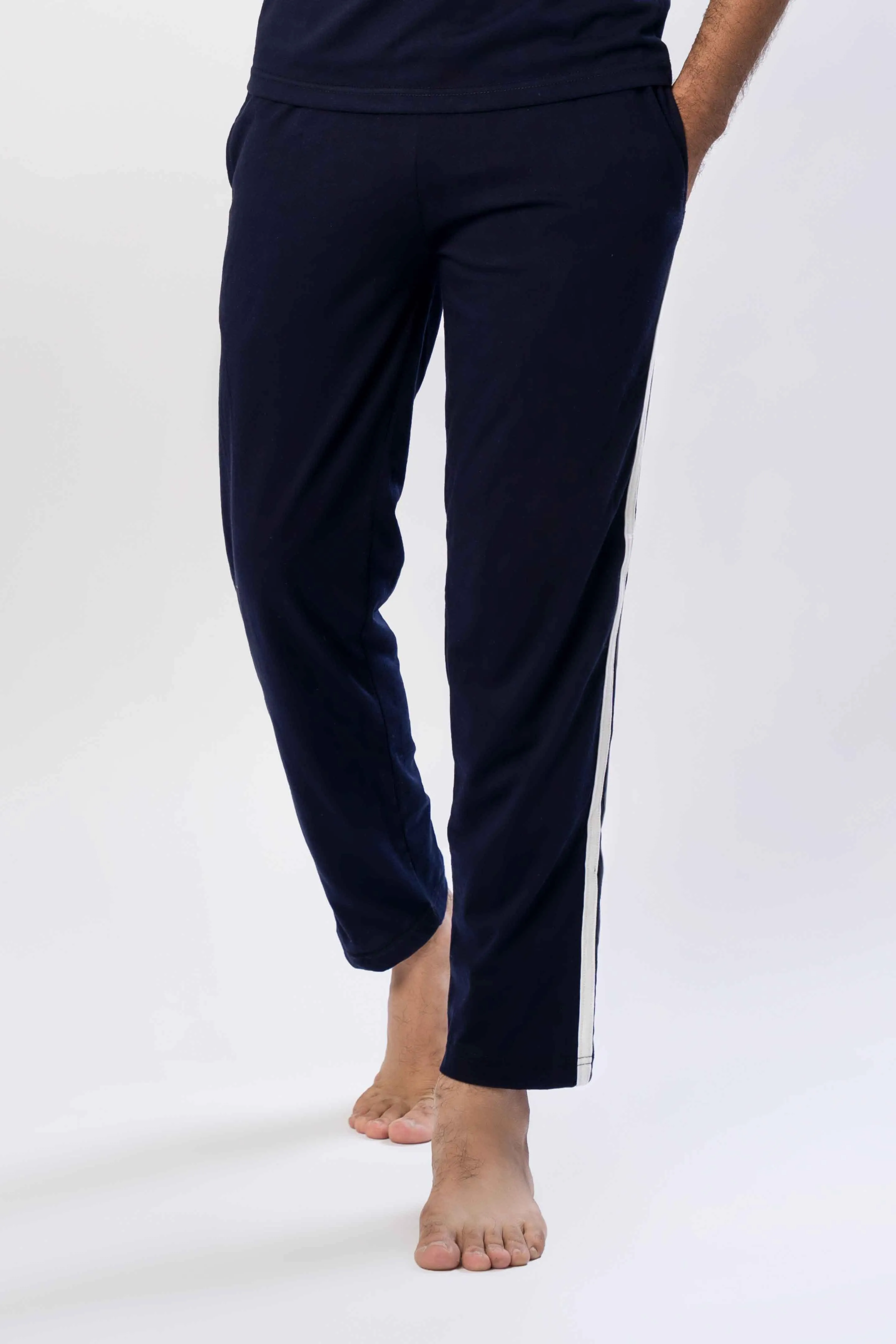 Men's Essential Side Stripe Trouser