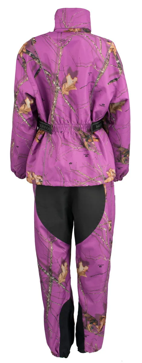 Milwaukee Leather MPL9600 Women's Purple Mossy Oak Camo Rain Suit