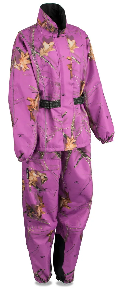 Milwaukee Leather MPL9600 Women's Purple Mossy Oak Camo Rain Suit