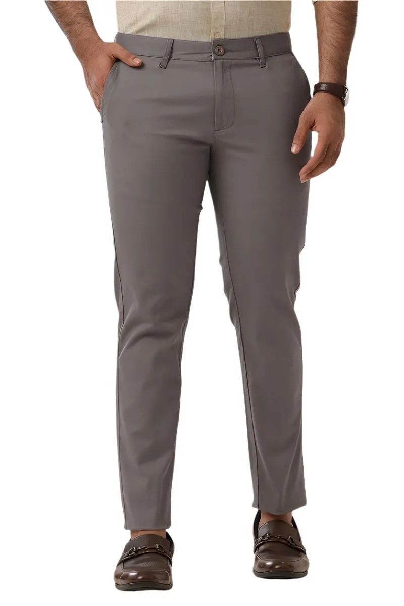 Monaco - Gray and Pale Olive Green Pack of 2 Trousers For Men | Ariser