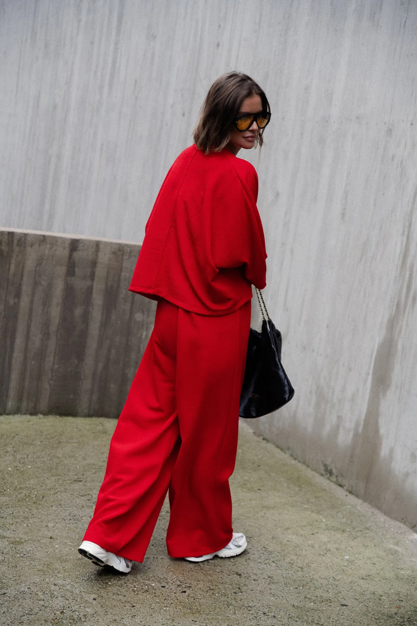 Noor pants red