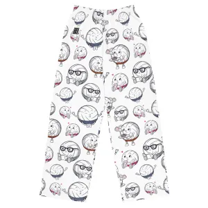 Ollie Volley unisex wide-leg Prejama pants