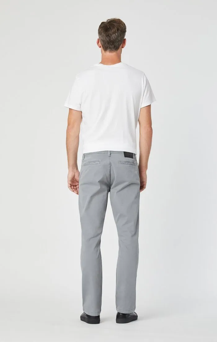 PHILIP RELAXED STRAIGHT CHINO IN SHARKSKIN TWILL